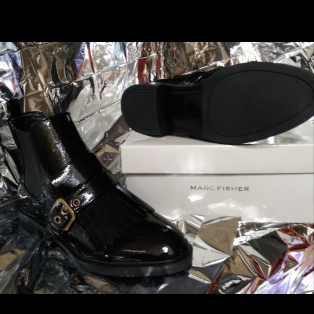 Marc Fisher Brigita Kiltie buckle boots